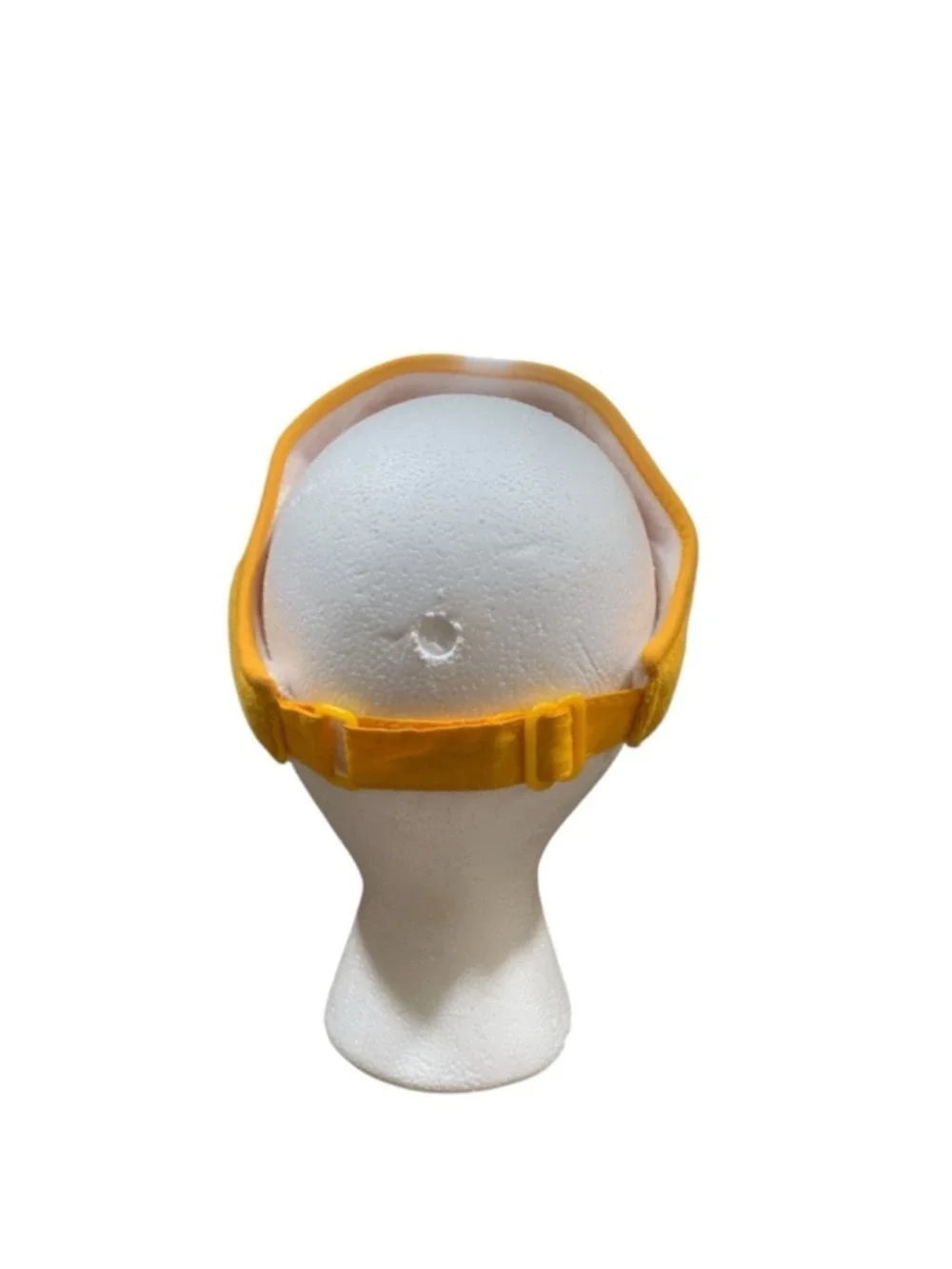 Vntg 70’s Women's Edward Best Yellow Terry Cloth Visor One Size